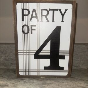 Hobby Lobby Party of 4 Table Decor